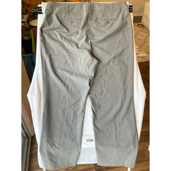 Lane Bryant Women Formal Straight Leg Pants size 18, Gray - Picture 11 of 11